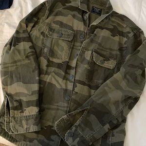 Abercrombie Men’s Camo Shirt Jacket